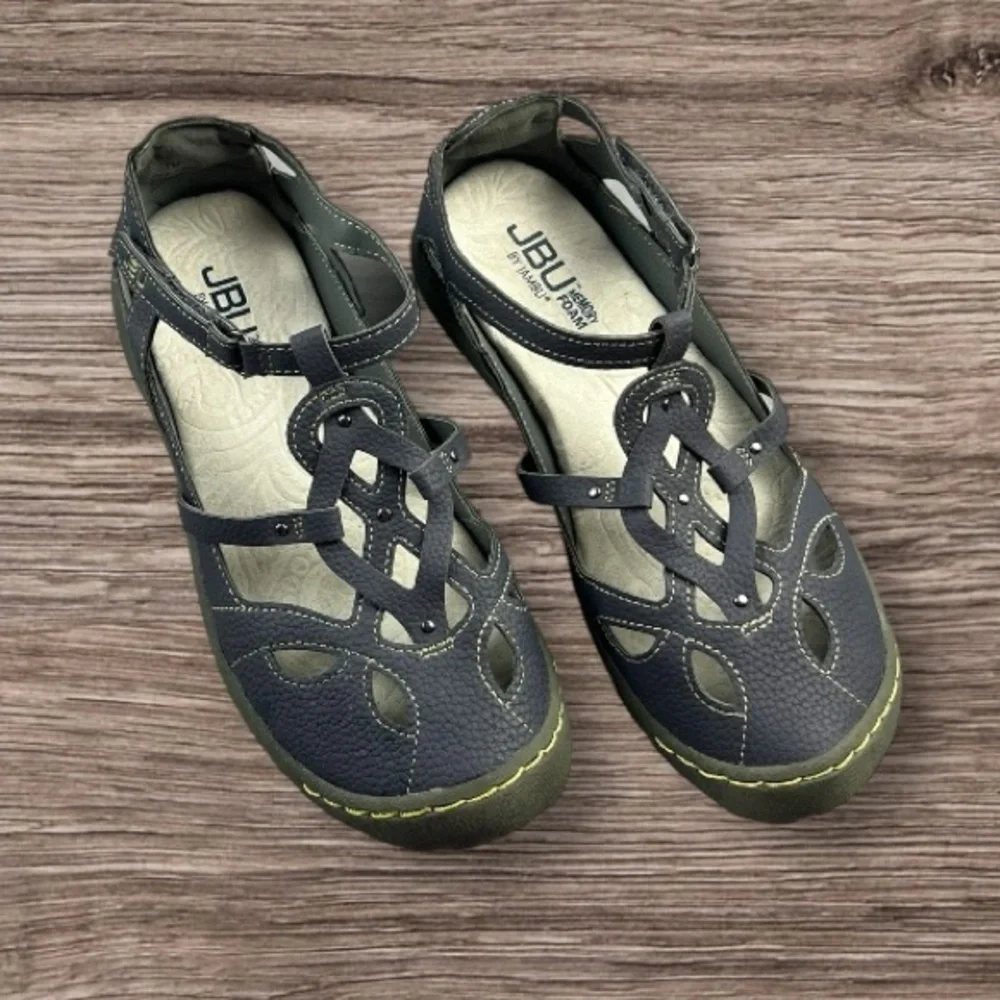 JBU by Jambu Sydney Blue Women's Mary Jane Memory Foam Shoes Sz:7M - Picture 1 of 14